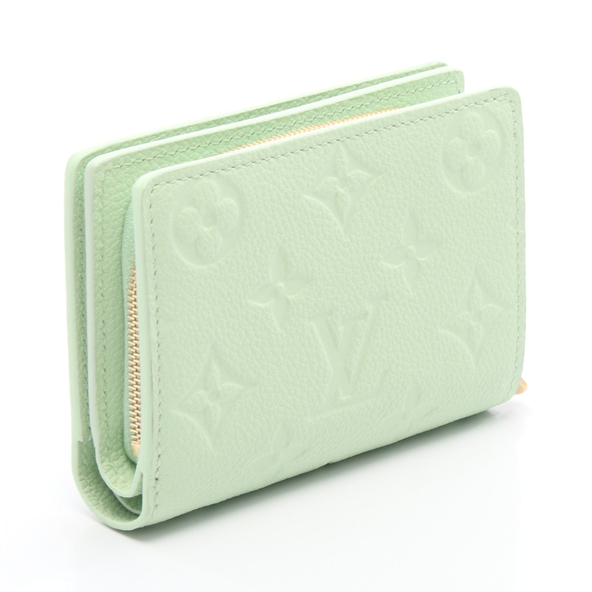 LOUIS VUITTON × 村上隆 ポルトフォイユ クレア 二つ折り財布 レザー  