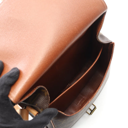 カルトシエールMM モノグラム ショルダーバッグ PVC レザー ブラウン ルイヴィトン バッグ LOUIS VUITTON