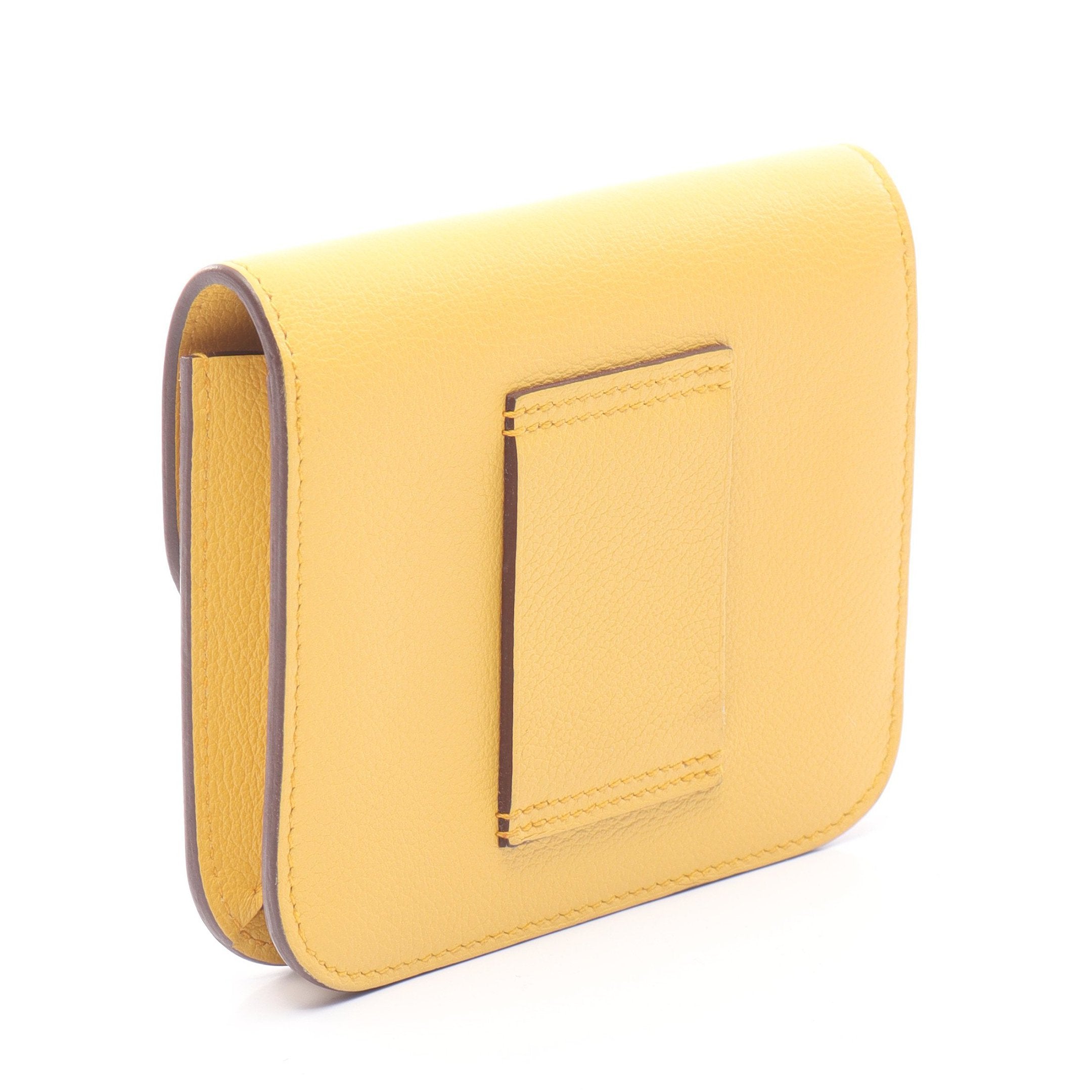 コンスタンス スリム サン ニューブルージーン 二つ折り財布 エバー