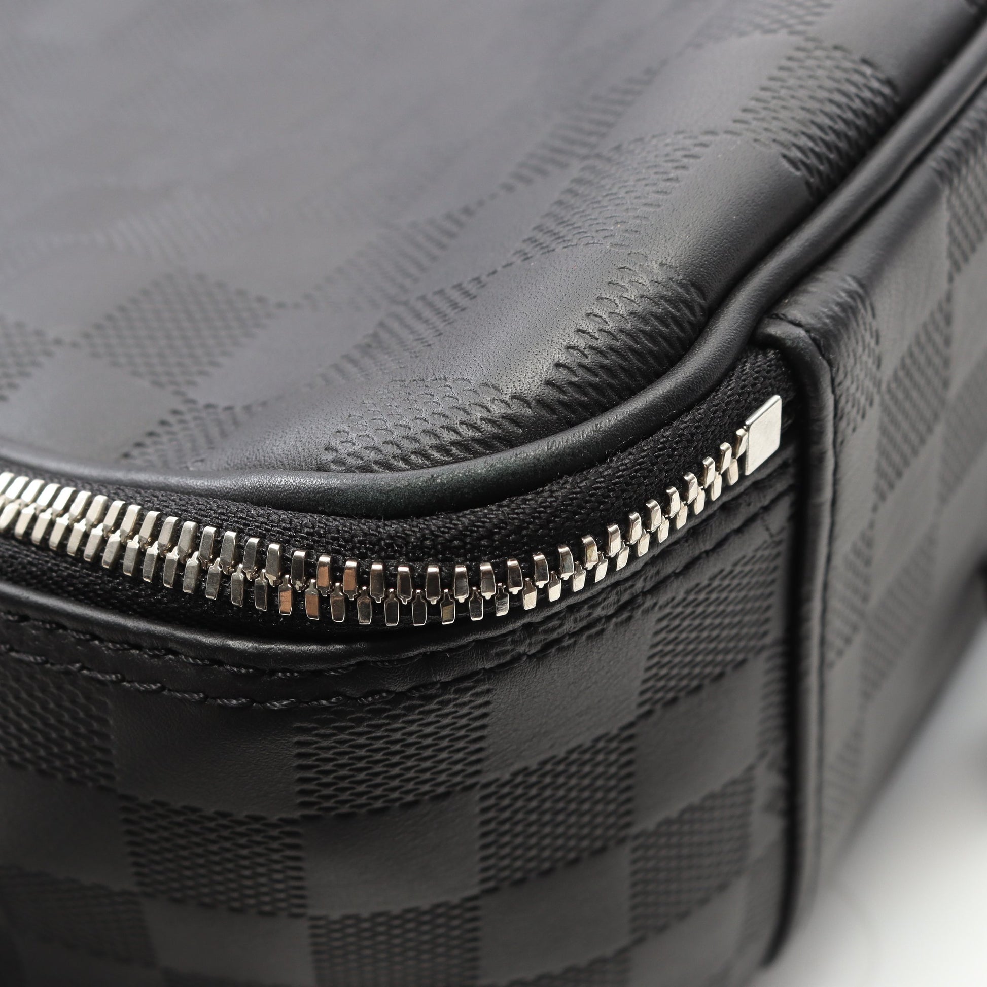 ニュー バックパック ダミエアンフィニ バックパック リュックサック レザー ブラック ルイヴィトン バッグ LOUIS VUITTON