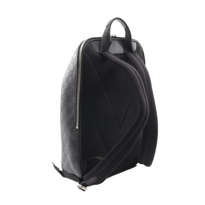 ニュー バックパック ダミエアンフィニ バックパック リュックサック レザー ブラック ルイヴィトン バッグ LOUIS VUITTON
