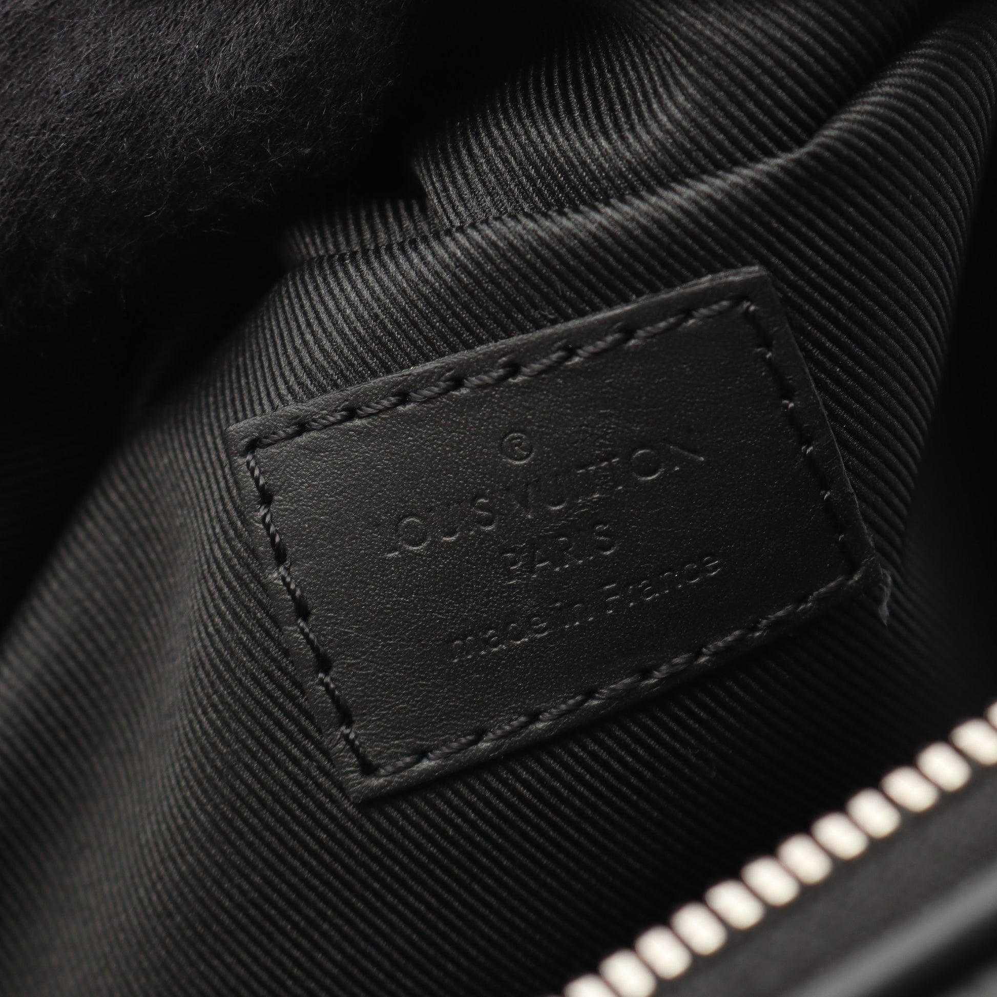 ニュー バックパック ダミエアンフィニ バックパック リュックサック レザー ブラック ルイヴィトン バッグ LOUIS VUITTON