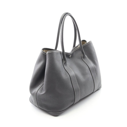 ガーデンパーティPM ハンドバッグ トートバッグ ネゴンダ グレー シルバー金具 □K刻印 エルメス バッグ HERMES