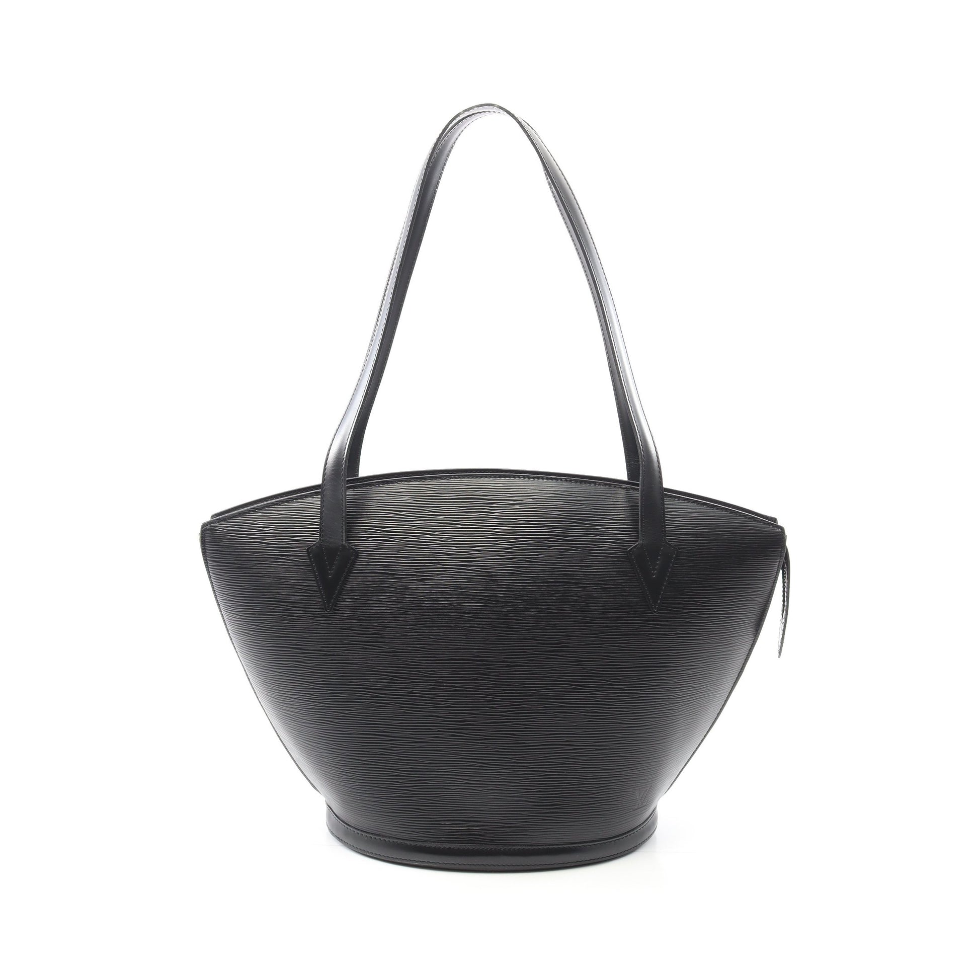 サンジャック ショッピング エピ ノワール ショルダーバッグ レザー ブラック ルイヴィトン バッグ LOUIS VUITTON