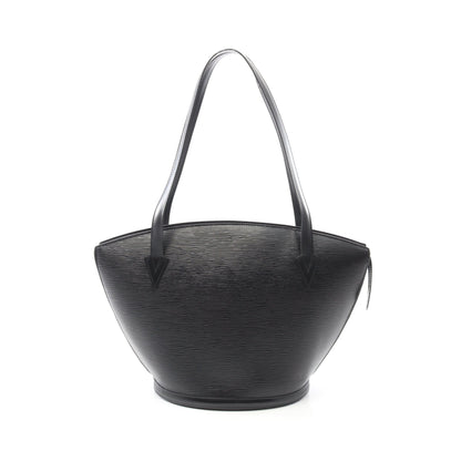 サンジャック ショッピング エピ ノワール ショルダーバッグ レザー ブラック ルイヴィトン バッグ LOUIS VUITTON