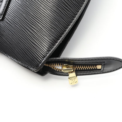 サンジャック ショッピング エピ ノワール ショルダーバッグ レザー ブラック ルイヴィトン バッグ LOUIS VUITTON