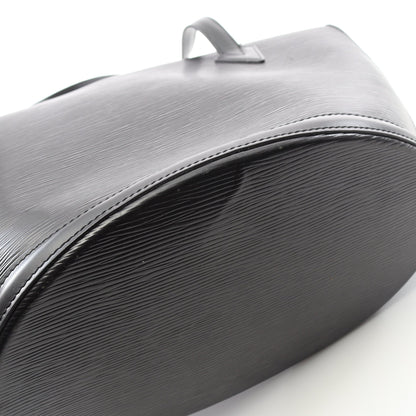 サンジャック ショッピング エピ ノワール ショルダーバッグ レザー ブラック ルイヴィトン バッグ LOUIS VUITTON