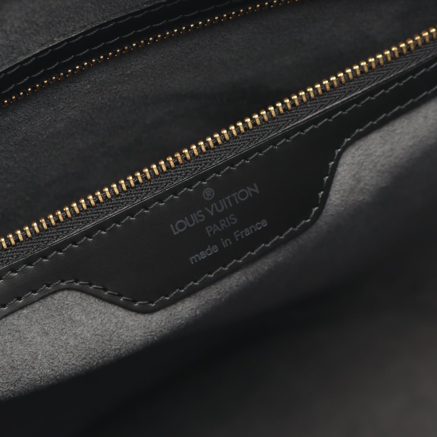 サンジャック ショッピング エピ ノワール ショルダーバッグ レザー ブラック ルイヴィトン バッグ LOUIS VUITTON