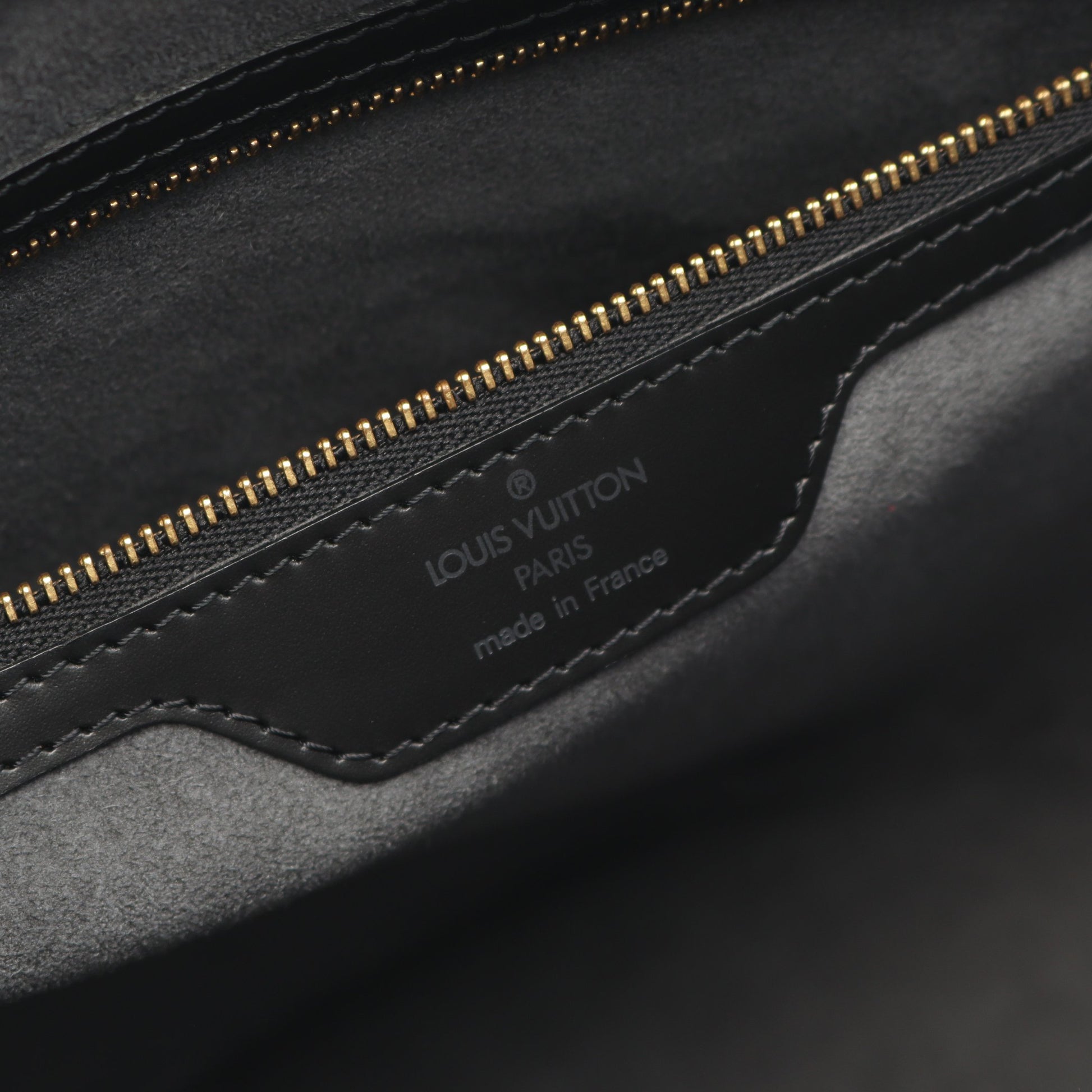 サンジャック ショッピング エピ ノワール ショルダーバッグ レザー ブラック ルイヴィトン バッグ LOUIS VUITTON