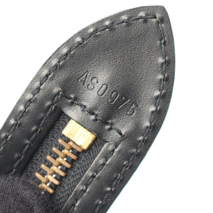 サンジャック ショッピング エピ ノワール ショルダーバッグ レザー ブラック ルイヴィトン バッグ LOUIS VUITTON