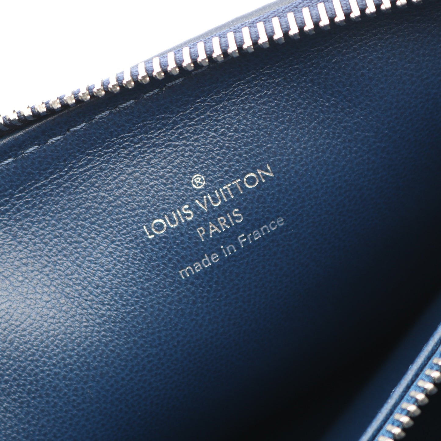 クッサンPM モノグラム マリーンブルー チェーンショルダーバッグ レザー ネイビー ルイヴィトン バッグ LOUIS VUITTON