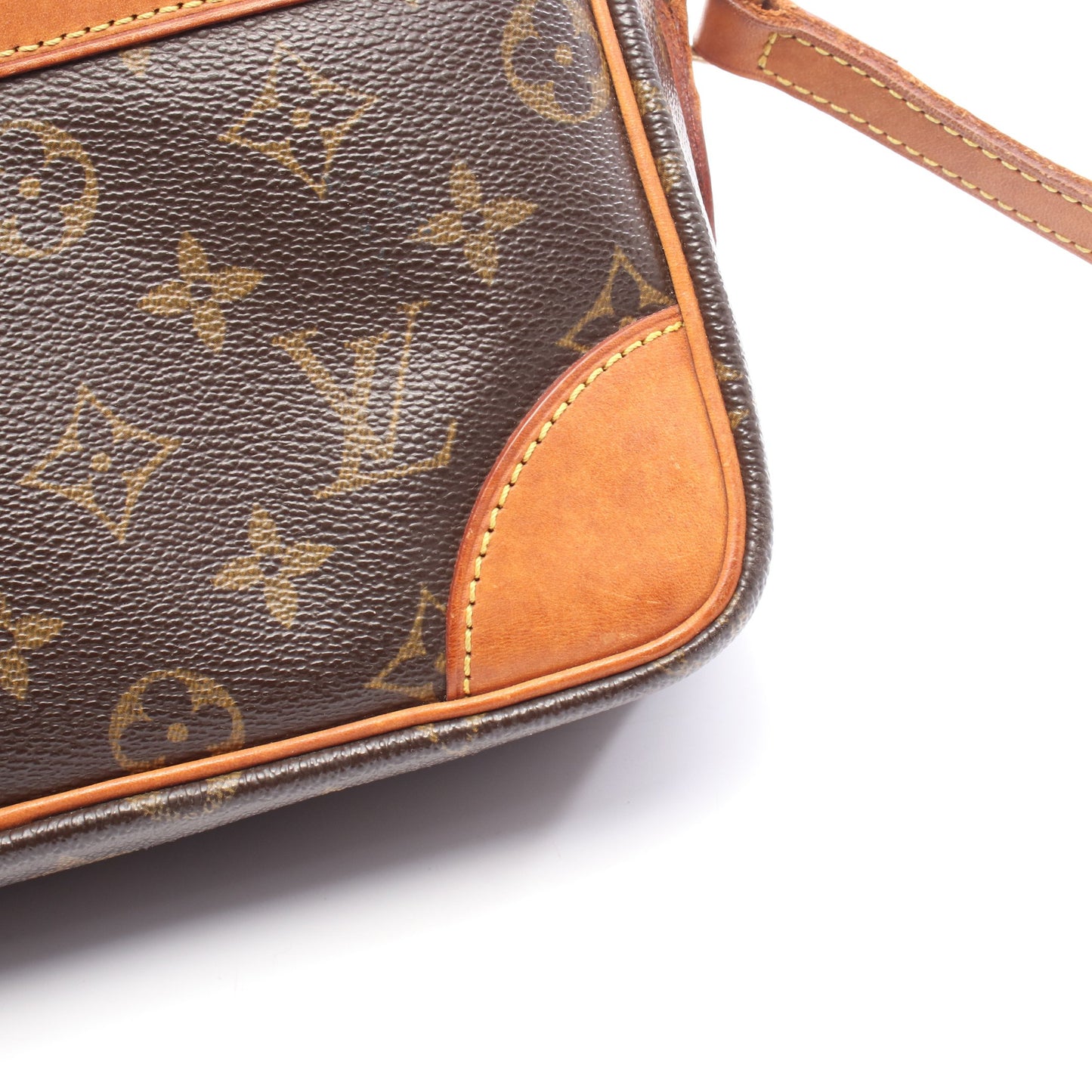 トロカデロ27 モノグラム ショルダーバッグ PVC レザー ブラウン ルイヴィトン バッグ LOUIS VUITTON