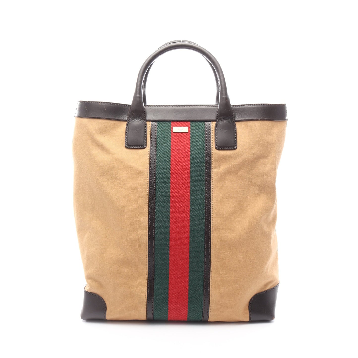 シェリーライン ハンドバッグ トートバッグ キャンバス レザー ベージュ マルチカラー グッチ バッグ GUCCI