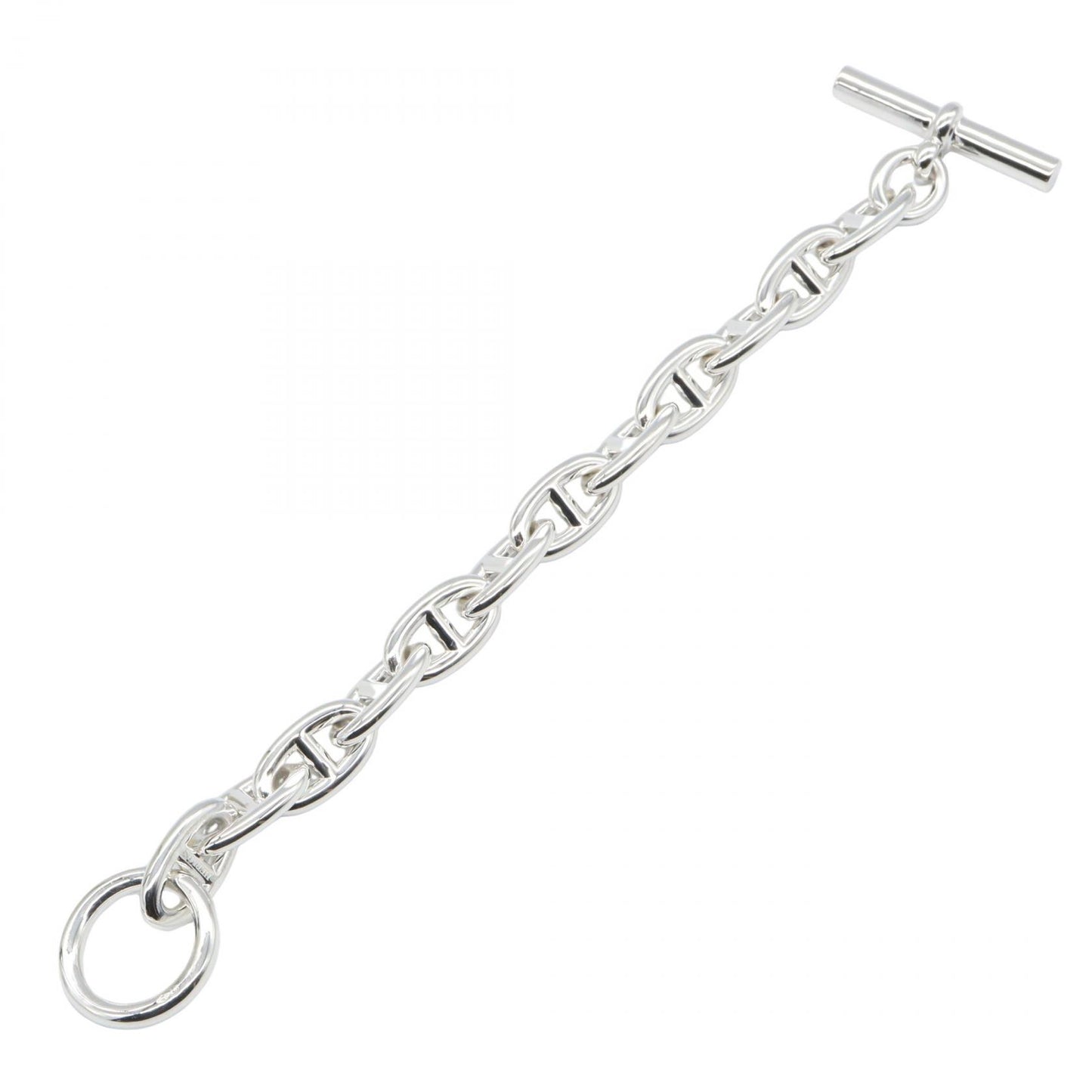 シェーヌダンクル GM 12コマ ブレスレット ブレスレット SV925 シルバー エルメス アクセサリー HERMES