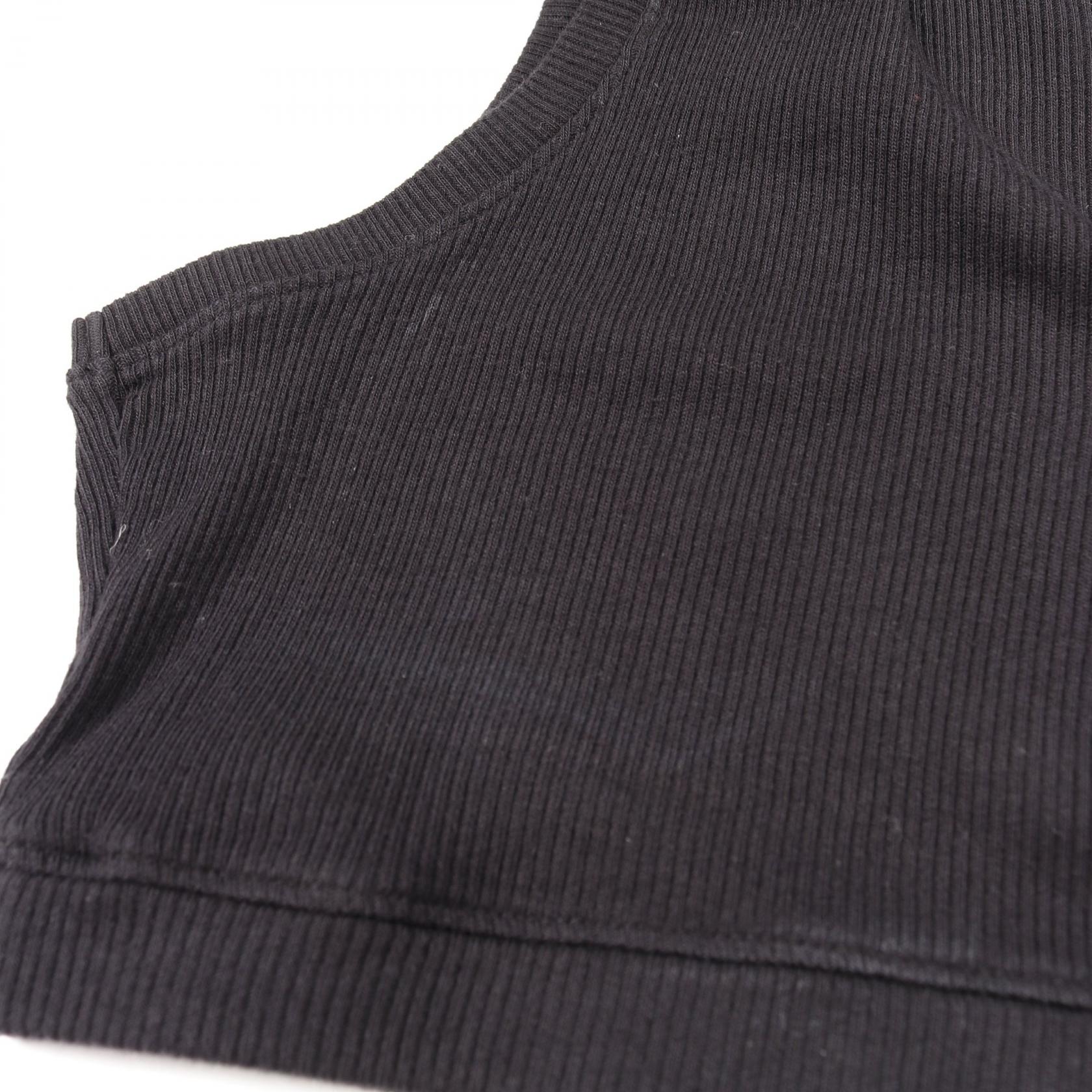 アナグラム クロップド タンクトップ コットン ブラック ロエベ – RECLO