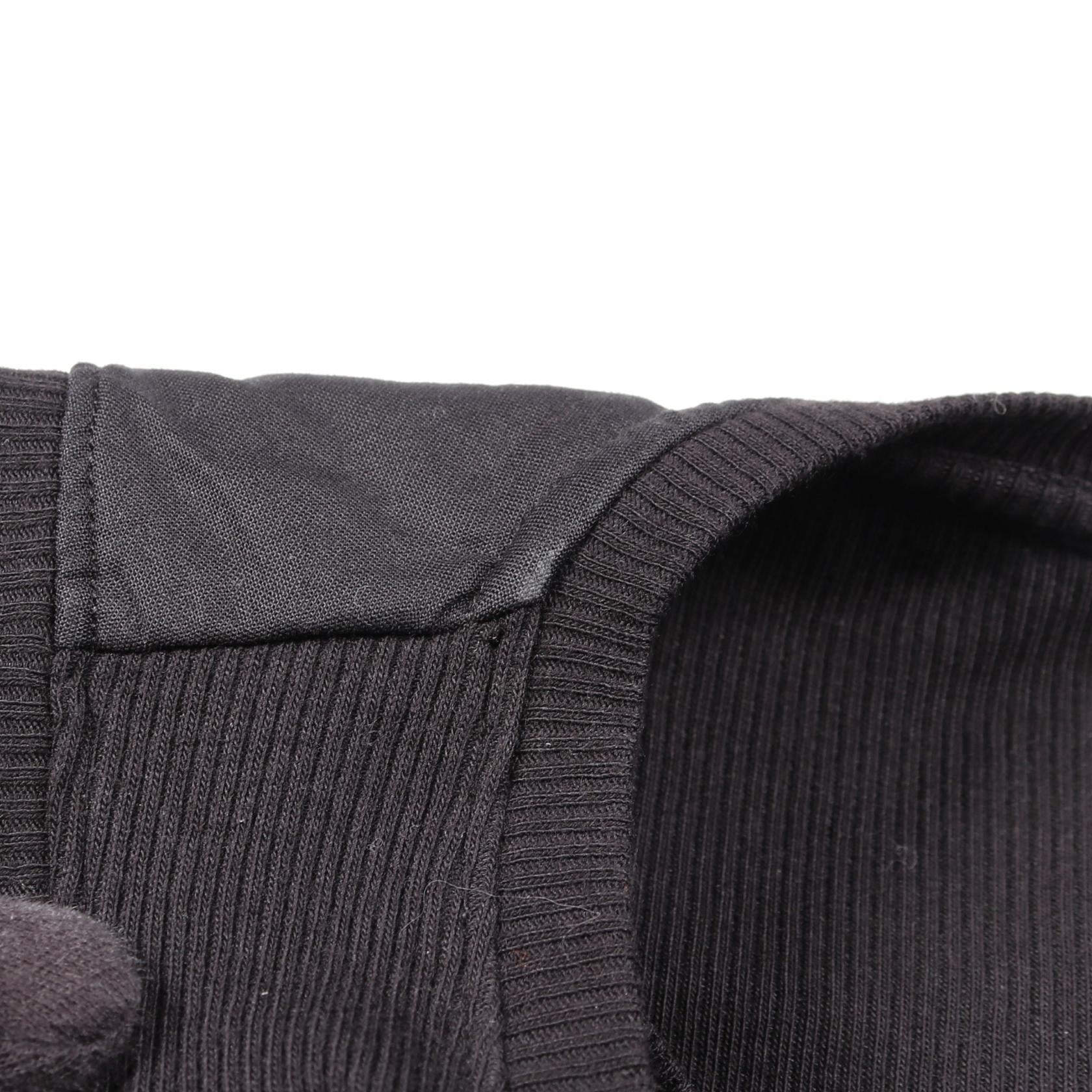 アナグラム クロップド タンクトップ コットン ブラック ロエベ