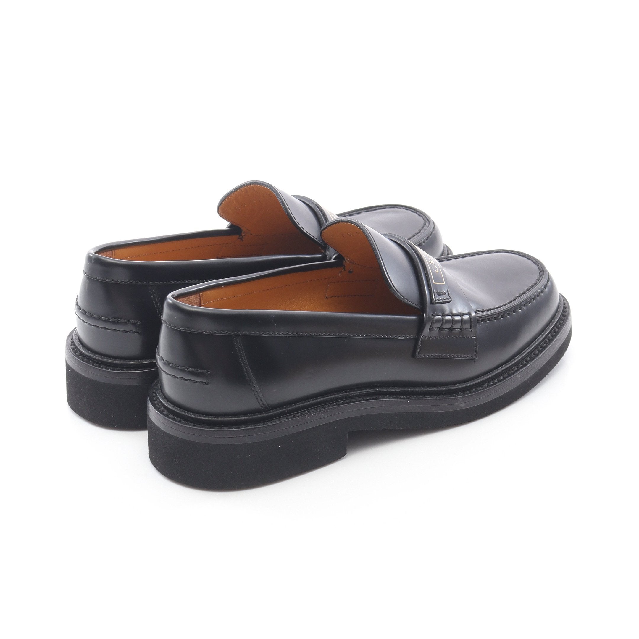 DIOR BOY ローファー レザー ブラック クリスチャンディオール – RECLO