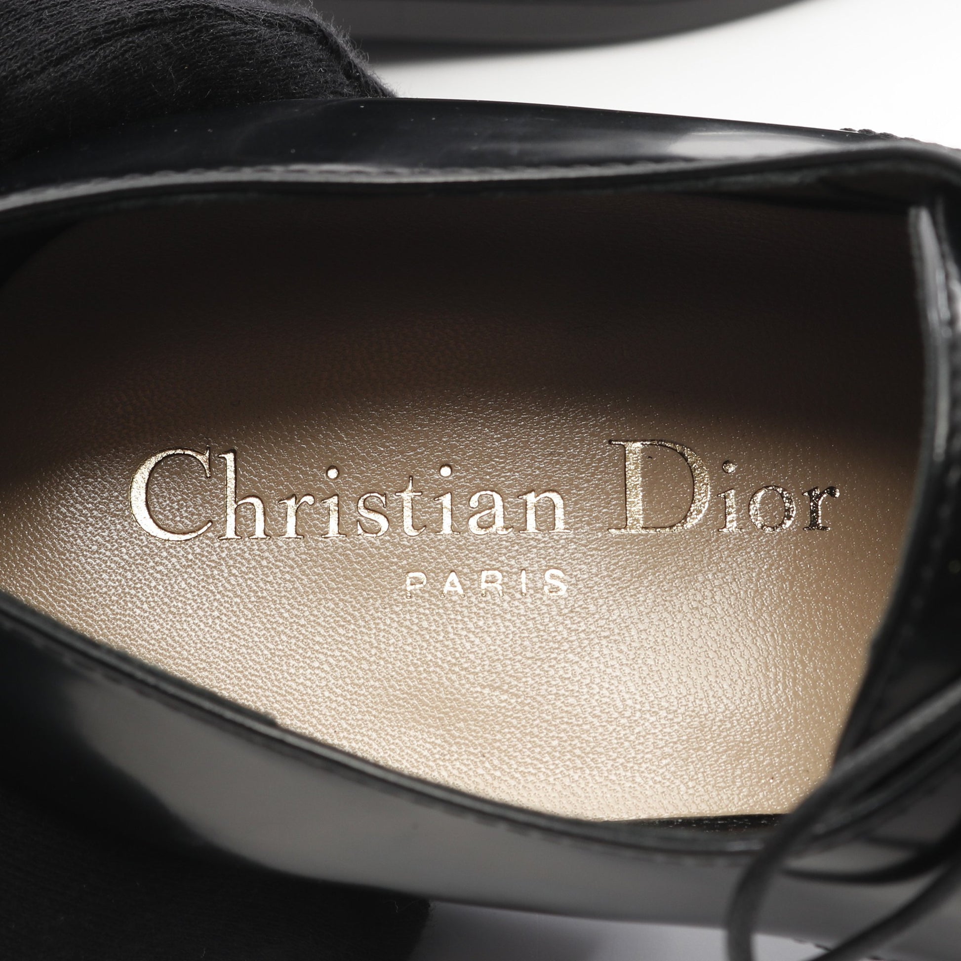 ローファー レザー ブラック クリスチャンディオール シューズ Christian Dior