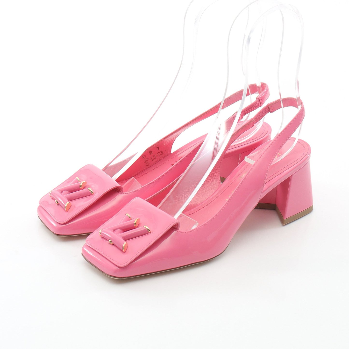 シェイクライン パンプス エナメルレザー ピンク ルイヴィトン – RECLO 