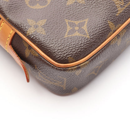 マルリーバンドリエール モノグラム ショルダーバッグ PVC レザー ブラウン ルイヴィトン バッグ LOUIS VUITTON