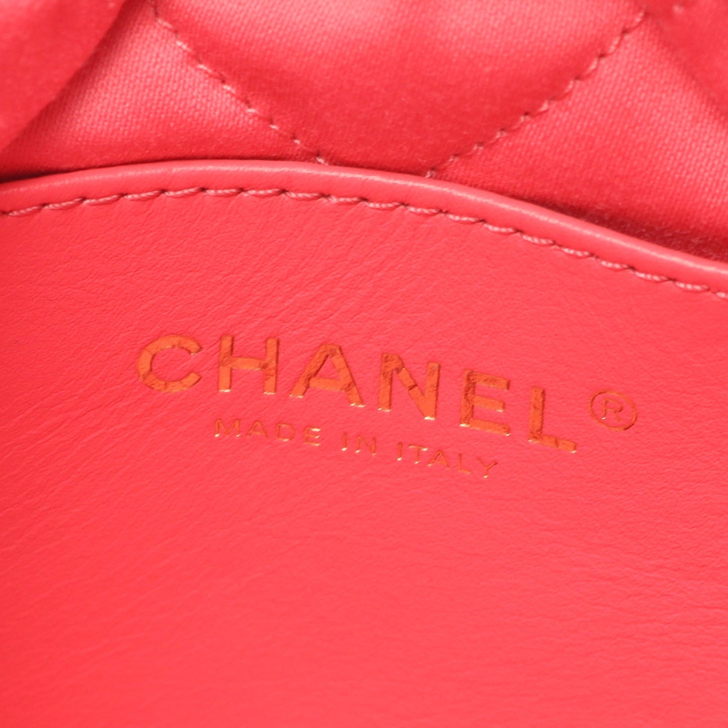 CHANEL 22 ミニ チェーンショルダーバッグ レザー ピンク ゴールド金具 2WAY シャネル バッグ CHANEL