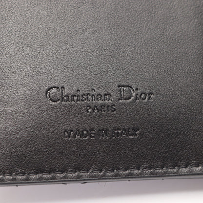 My Dior Dittany ウォレット カナージュ 二つ折り財布 レザー ブラック  