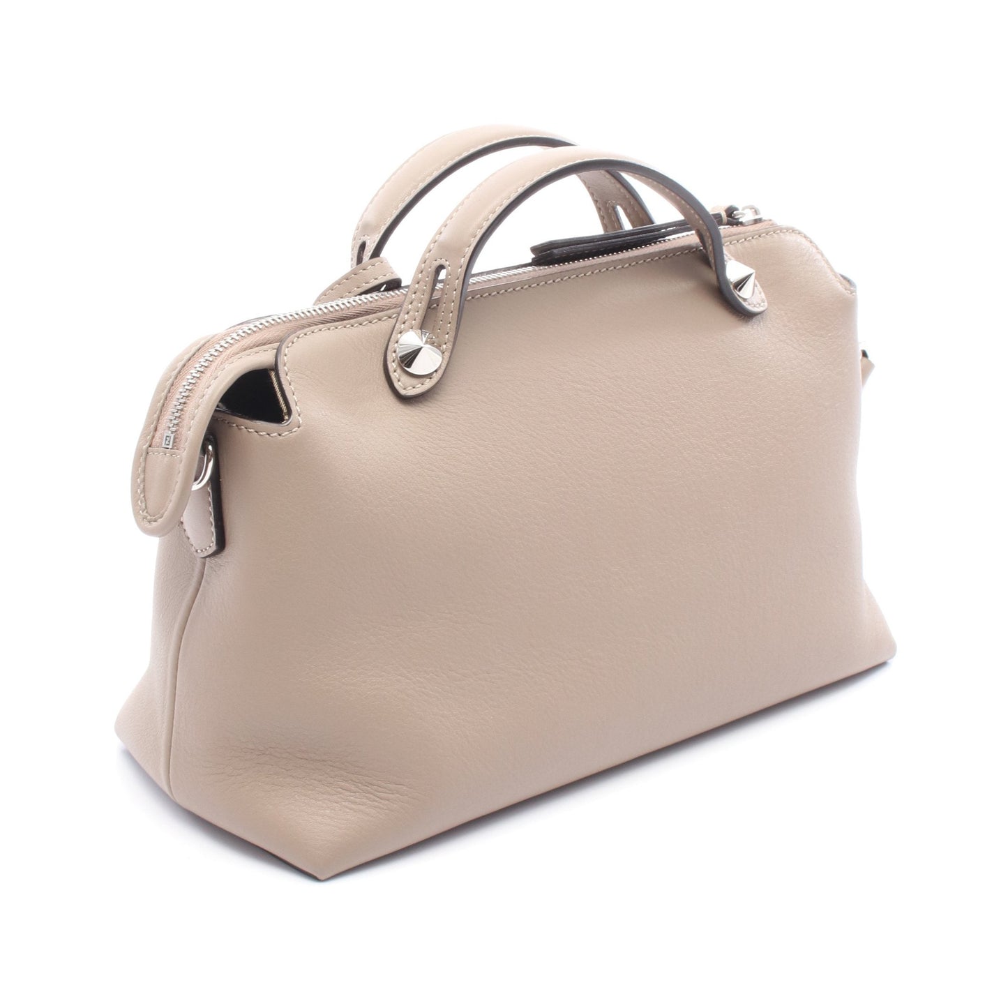 BY THE WAY MEDIUM バイザウェイ ミディアム ハンドバッグ レザー グレーベージュ 2WAY フェンディ バッグ FENDI