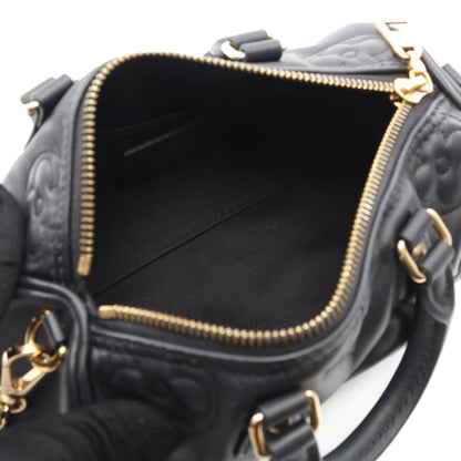 パピヨン BB バブルグラム ノワール ハンドバッグ レザー ブラック 3WAY ルイヴィトン バッグ LOUIS VUITTON