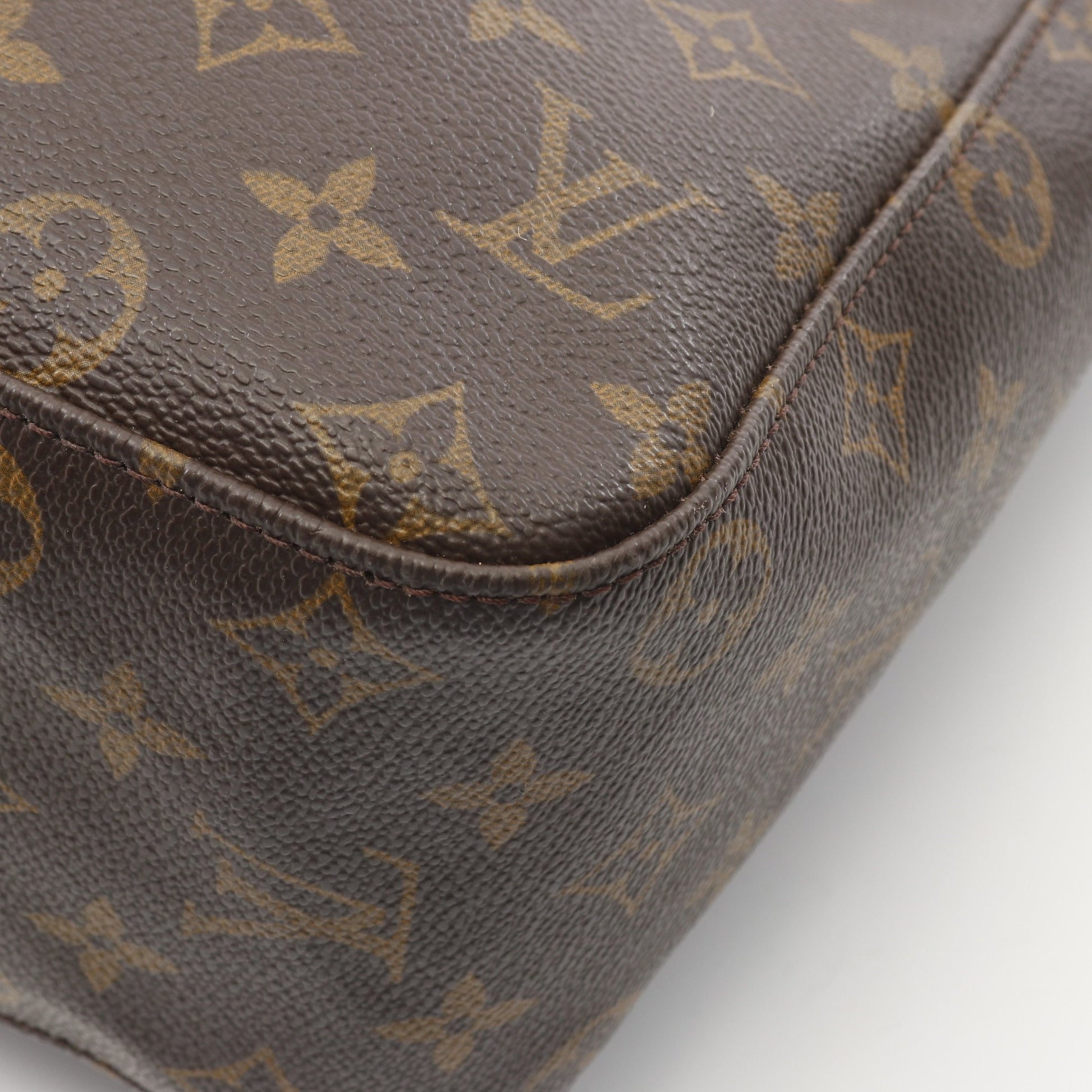 ルーピングGM モノグラム ショルダーバッグ PVC レザー ブラウン ルイヴィトン バッグ LOUIS VUITTON