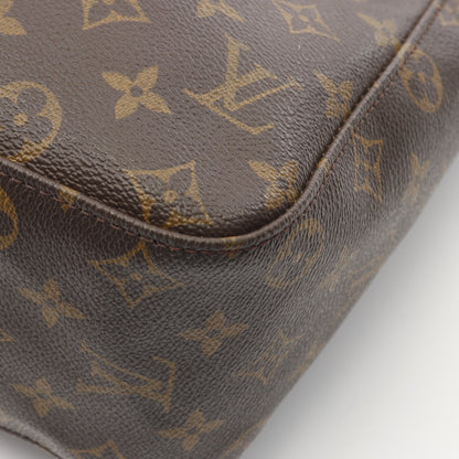 ルーピングGM モノグラム ショルダーバッグ PVC レザー ブラウン ルイヴィトン バッグ LOUIS VUITTON