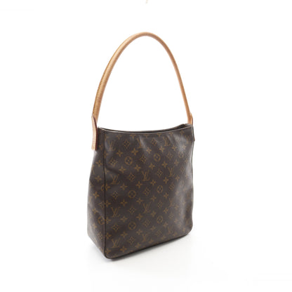 ルーピングGM モノグラム ショルダーバッグ PVC レザー ブラウン ルイヴィトン バッグ LOUIS VUITTON