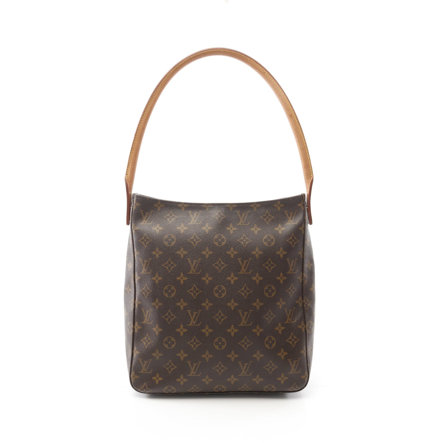 ルーピングGM モノグラム ショルダーバッグ PVC レザー ブラウン ルイヴィトン バッグ LOUIS VUITTON