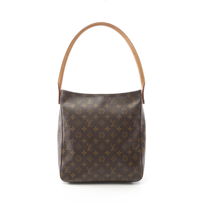 ルーピングGM モノグラム ショルダーバッグ PVC レザー ブラウン ルイヴィトン バッグ LOUIS VUITTON