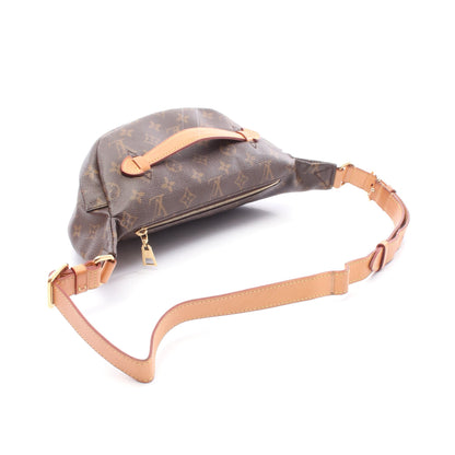 バムバッグ モノグラム ボディバッグ ウエストバッグ PVC レザー ブラウン ルイヴィトン バッグ LOUIS VUITTON