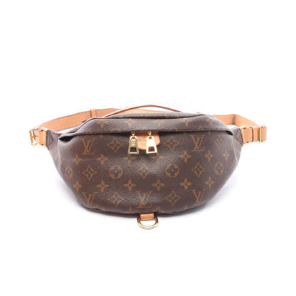 バムバッグ モノグラム ボディバッグ ウエストバッグ PVC レザー ブラウン ルイヴィトン バッグ LOUIS VUITTON