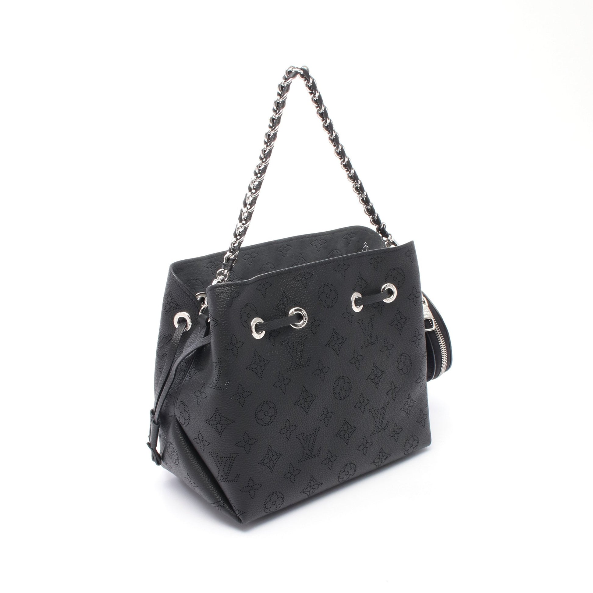 ベラ マヒナ ノワール ショルダーバッグ レザー ブラック 2WAY ルイヴィトン バッグ LOUIS VUITTON