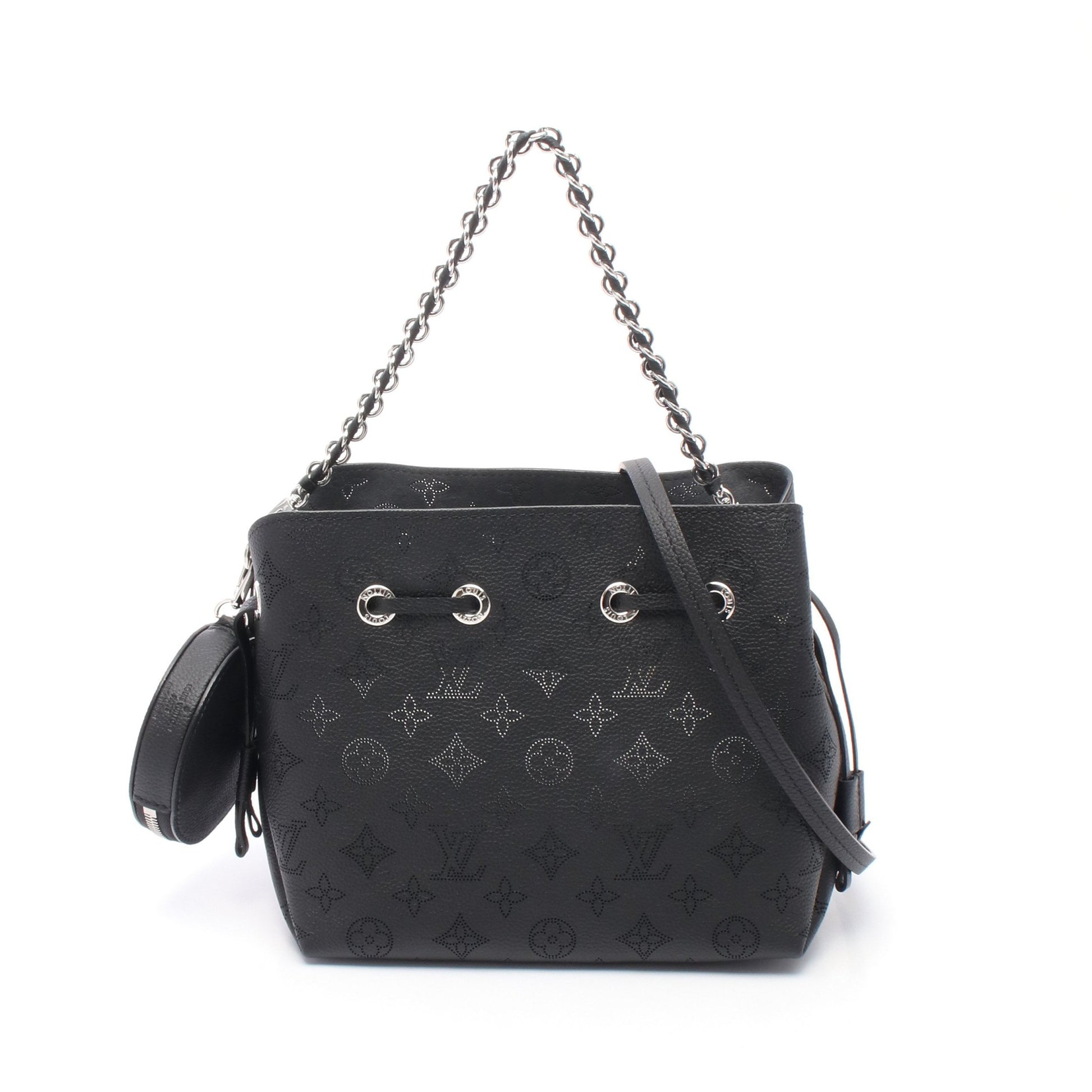 ベラ マヒナ ノワール ショルダーバッグ レザー ブラック 2WAY ルイヴィトン バッグ LOUIS VUITTON