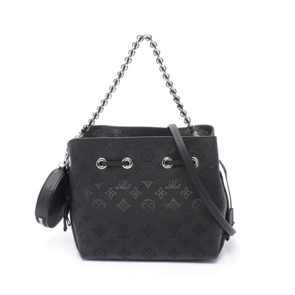 ベラ マヒナ ノワール ショルダーバッグ レザー ブラック 2WAY ルイヴィトン バッグ LOUIS VUITTON