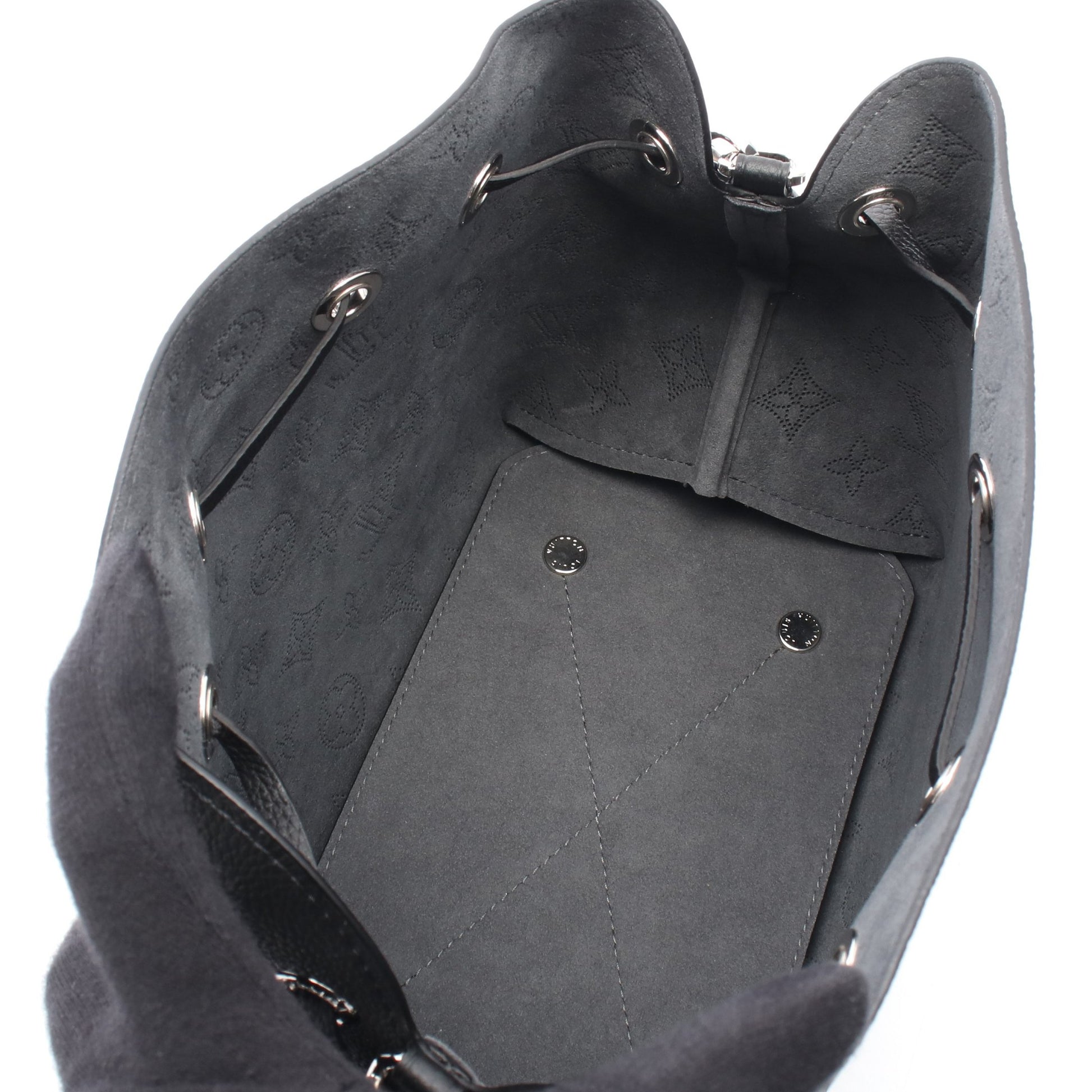 ベラ マヒナ ノワール ショルダーバッグ レザー ブラック 2WAY ルイヴィトン バッグ LOUIS VUITTON