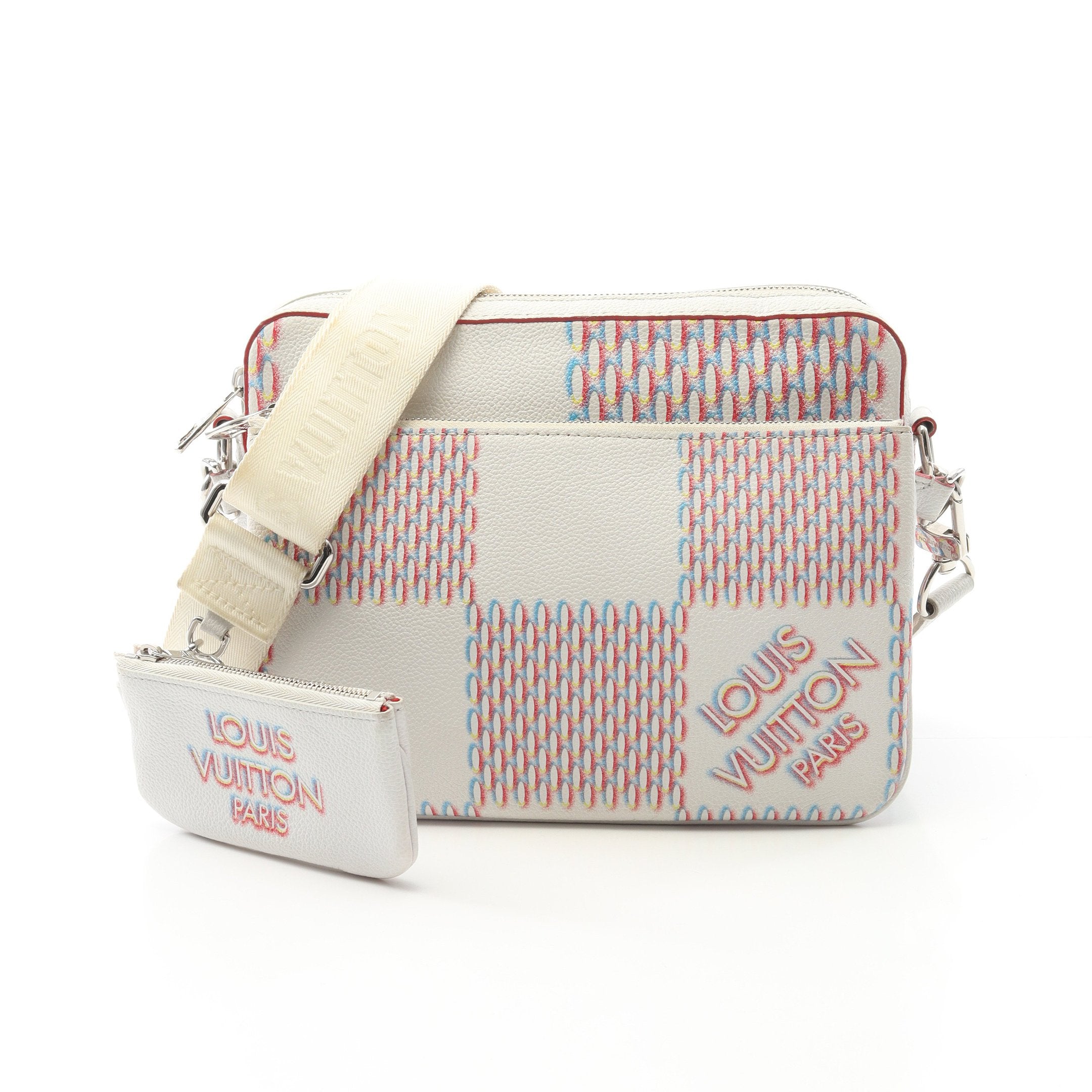 トリオ メッセンジャー ダミエジャイアントスプレー ショルダーバッグ