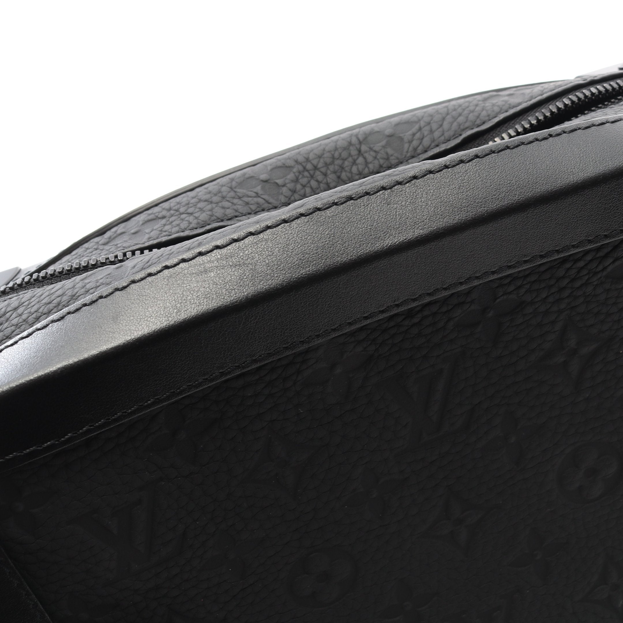 ソフトトランク モノグラムトリヨン ノワール ショルダーバッグ レザー