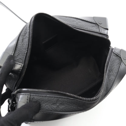 ソフトトランク モノグラムトリヨン ノワール ショルダーバッグ レザー ブラック ルイヴィトン バッグ LOUIS VUITTON