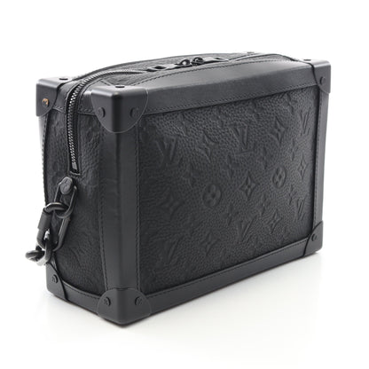 ソフトトランク モノグラムトリヨン ノワール ショルダーバッグ レザー ブラック ルイヴィトン バッグ LOUIS VUITTON