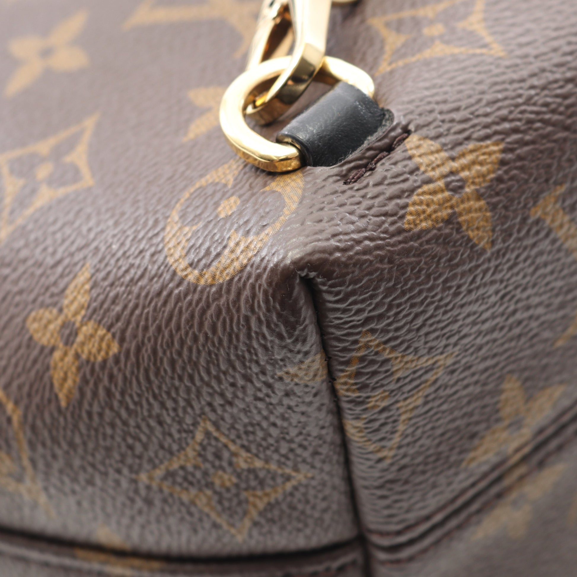 モンスリ NM BB モノグラム バックパック リュックサック PVC レザー ブラウン ブラック ルイヴィトン バッグ LOUIS VUITTON