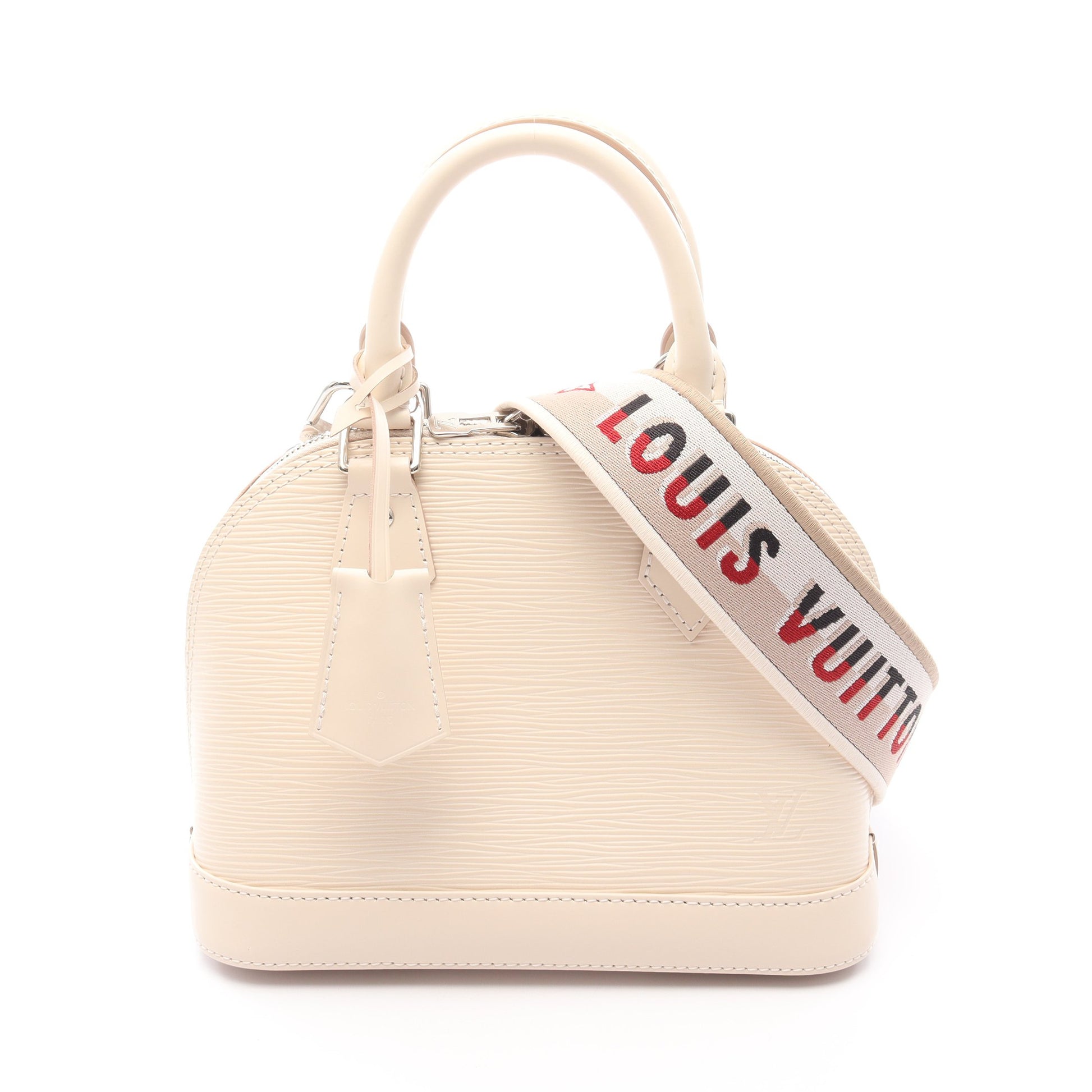 アルマBB エピ クオーツ ハンドバッグ レザー アイボリー 2WAY ルイヴィトン バッグ LOUIS VUITTON
