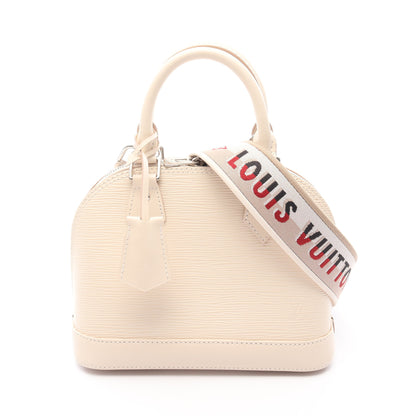 アルマBB エピ クオーツ ハンドバッグ レザー アイボリー 2WAY ルイヴィトン バッグ LOUIS VUITTON