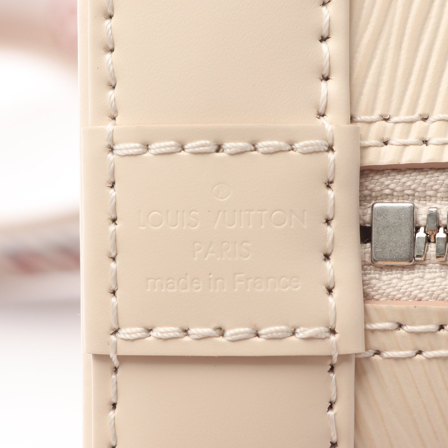 アルマBB エピ クオーツ ハンドバッグ レザー アイボリー 2WAY ルイヴィトン バッグ LOUIS VUITTON