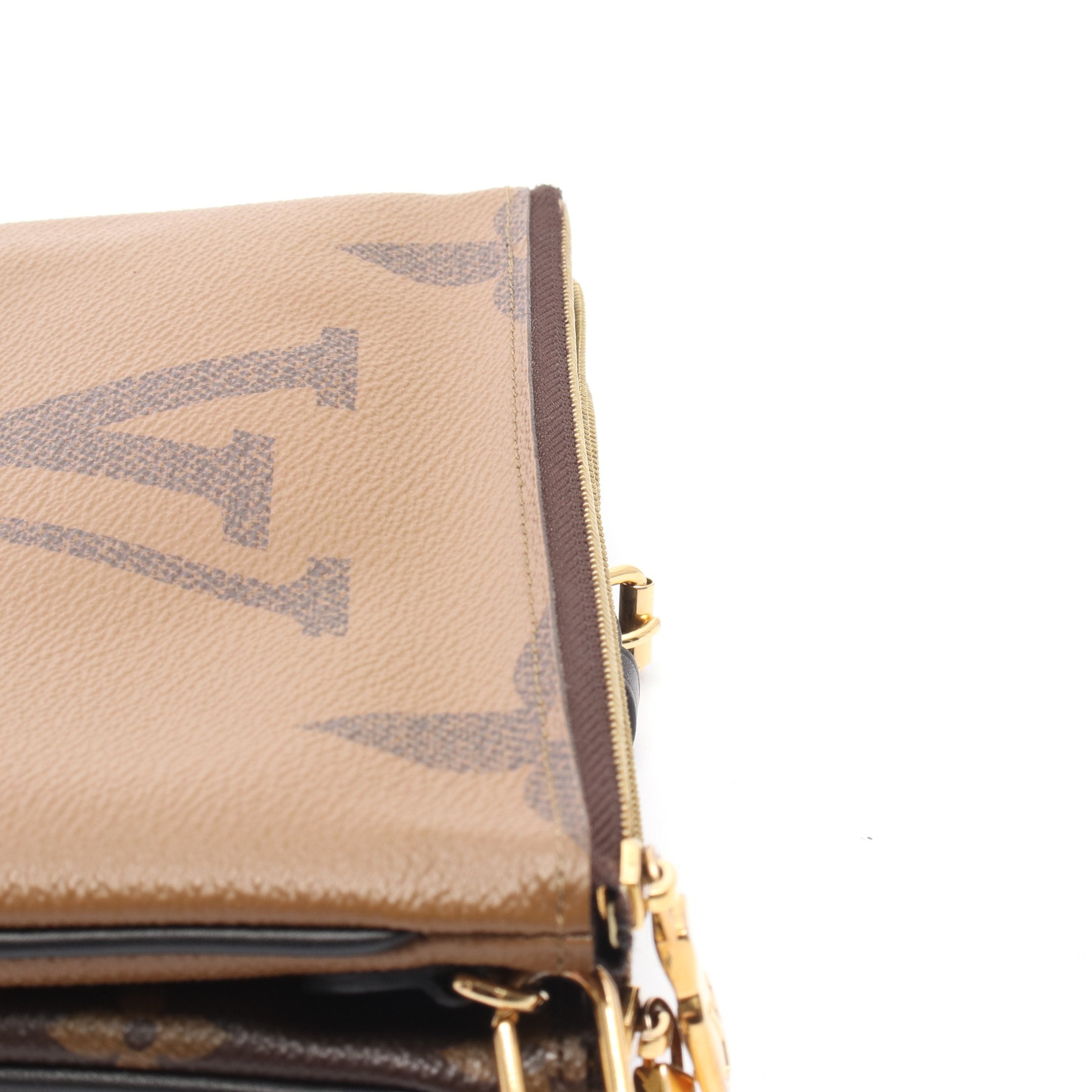 ルイヴィトン　ショルダー　ドゥーブルジップ　モノグラムジャイアント　リバース 楽天市場】ルイヴィトン ポシェット・ドゥーブル ジップ