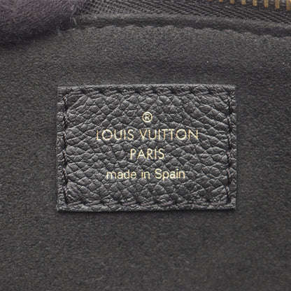プティ パレPM バイカラーモノグラムアンプラント ハンドバッグ レザー ブラック ベージュ 2WAY ルイヴィトン バッグ LOUIS VUITTON