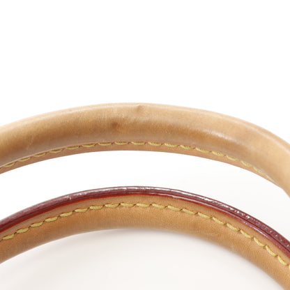 ジロラッタ ダミエアズール ローズバレリーヌ ハンドバッグ トートバッグ PVC レザー ホワイト 2WAY ルイヴィトン バッグ LOUIS VUITTON